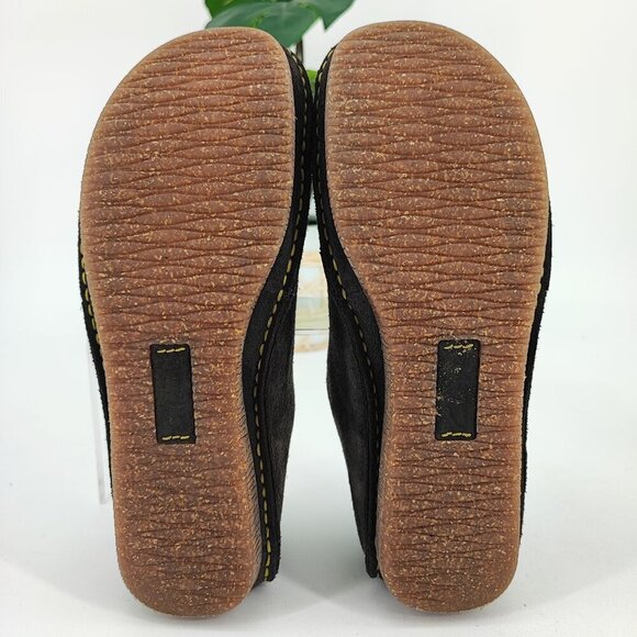 Clarks Women's Artisan Dark Gray Suede Loafer Size 7.5 - Picture 8 of 8